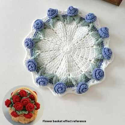 Crochet Flower Coaster